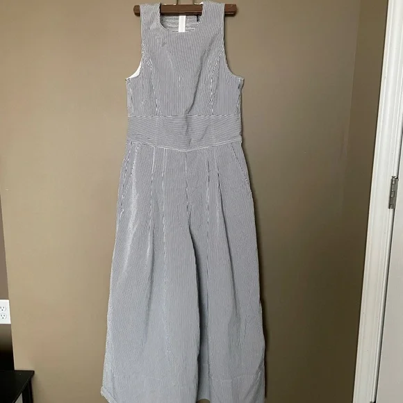 ME+EM  Pinstriped Jumpsuit - Picture 6 of 8